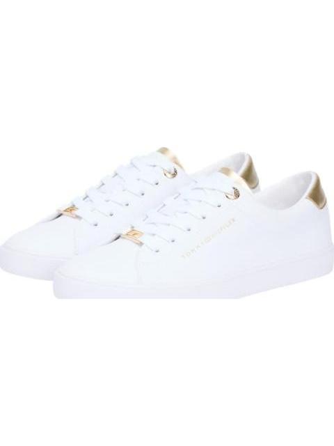 TENIS CASUAL IM LULU GOLD BACKTAB BLANCO TOMMY HILFIGER - Imagen 2