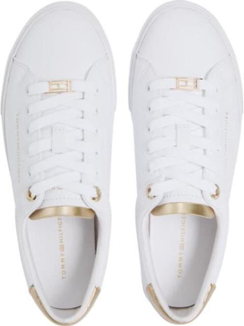 TENIS CASUAL IM LULU GOLD BACKTAB BLANCO TOMMY HILFIGER - Imagen 3