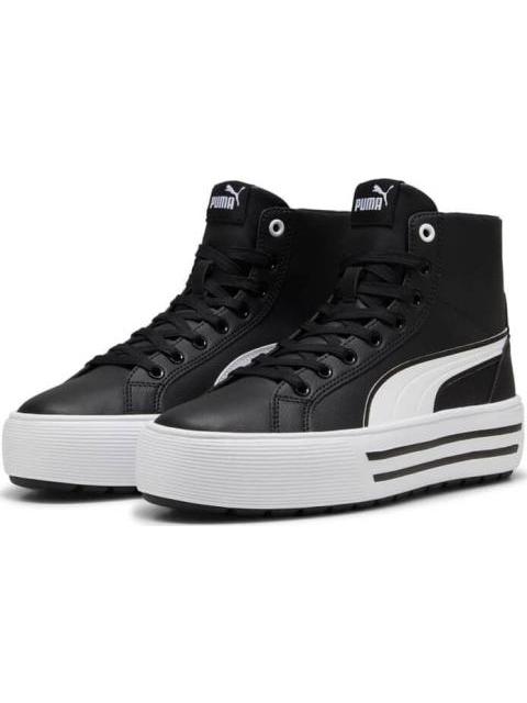 TENIS CASUAL KAIA 2.0 MID SL BLANCO/NEGRO PUMA - Imagen 2