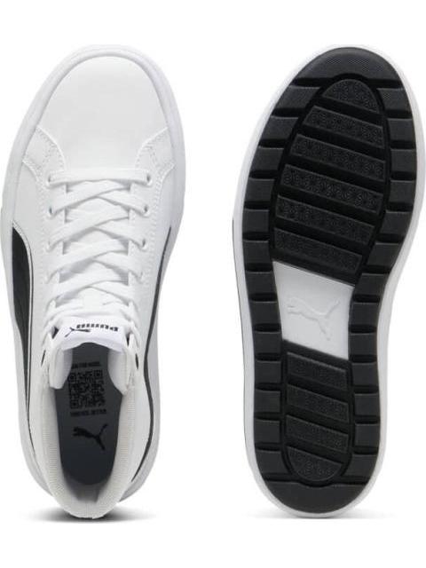 TENIS CASUAL KAIA 2.0 MID SL BLANCO/NEGRO PUMA - Imagen 3