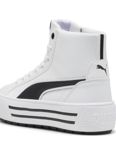 TENIS CASUAL KAIA 2.0 MID SL BLANCO/NEGRO PUMA - Imagen 6