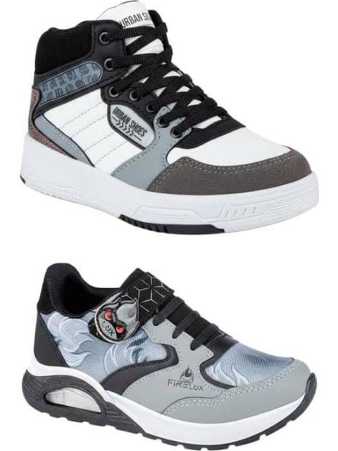 TENIS CASUAL KIT 2 PARES MULTICOLOR URBAN SHOES - Imagen 2