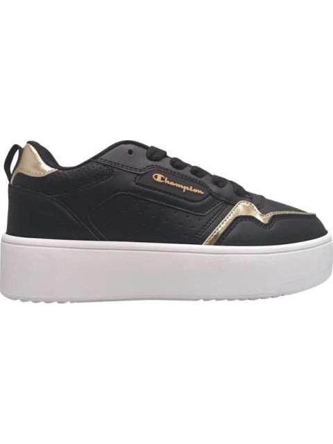 TENIS CASUAL LORE PLATFORM NEGRO CHAMPION - Imagen 2