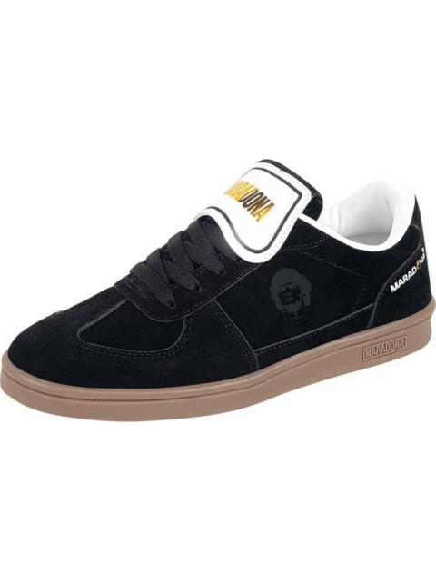 TENIS CASUAL MARADONA CLASICO 10 BLANCO/NEGRO MARADONA