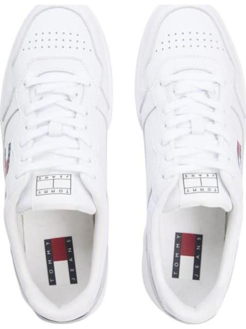 TENIS CASUAL (NEW) TJM CUPSOLE LEATHER ESS BLANCO TOMMY HILFIGER - Imagen 3