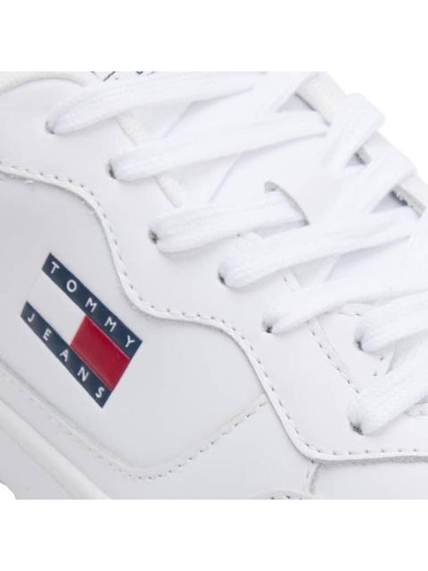 TENIS CASUAL (NEW) TJM CUPSOLE LEATHER ESS BLANCO TOMMY HILFIGER - Imagen 6