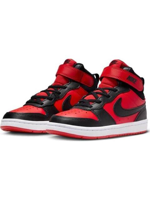 TENIS CASUAL NIKE COURT BOROUGH MID 2 ROJO NIKE - Imagen 2