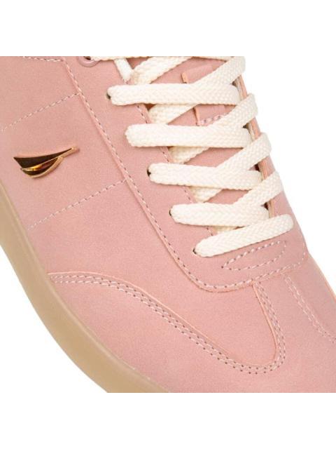TENIS CASUAL NOBUCK SUELA TRASLUCIDA ROSA NAUTICA - Imagen 6