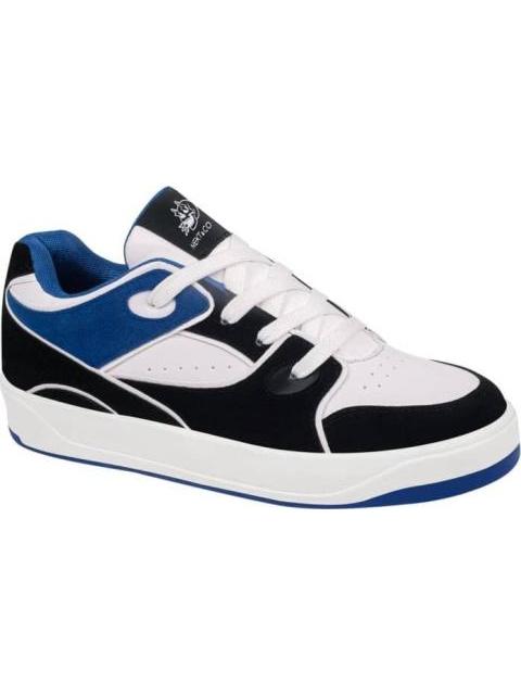 TENIS CASUAL NXT NAIROBI BICOLOR BLANCO/NEGRO NEXT CO - Imagen 2
