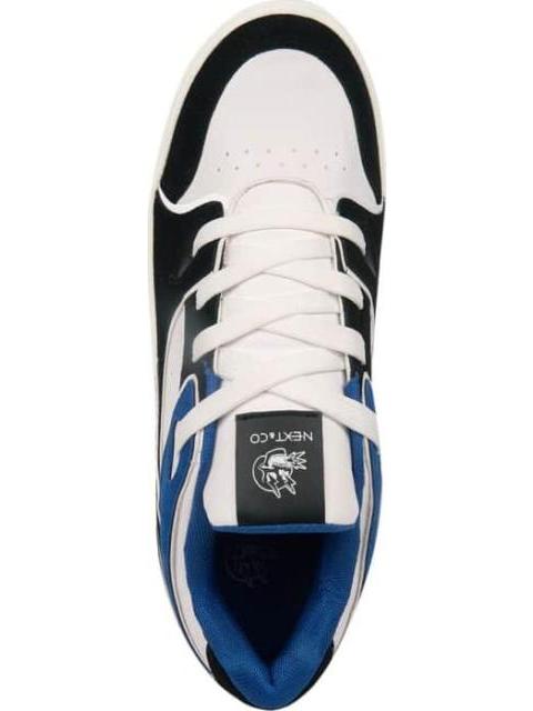 TENIS CASUAL NXT NAIROBI BICOLOR BLANCO/NEGRO NEXT CO - Imagen 3