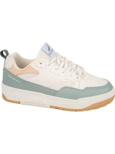 TENIS CASUAL PERFORACIONES AGUJETAS MOTEADAS BLANCO NAUTICA - Imagen 2