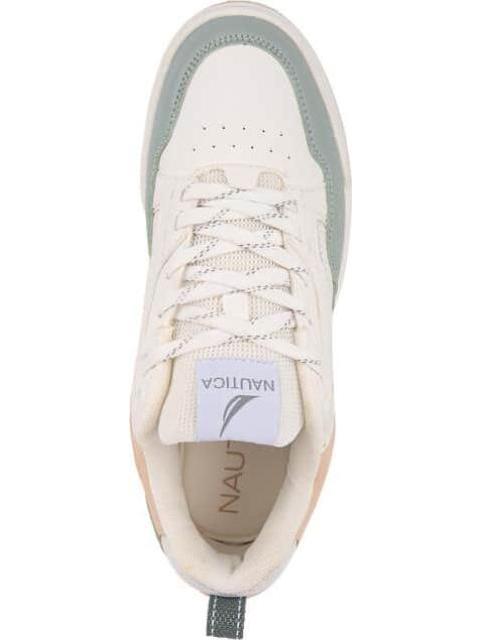 TENIS CASUAL PERFORACIONES AGUJETAS MOTEADAS BLANCO NAUTICA - Imagen 3
