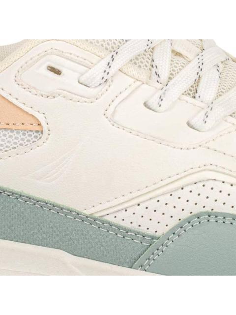 TENIS CASUAL PERFORACIONES AGUJETAS MOTEADAS BLANCO NAUTICA - Imagen 6