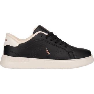 TENIS CASUAL PERFORACIONES SUELA LIGERA NEGRO NAUTICA