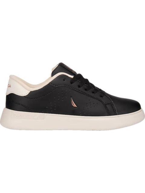 TENIS CASUAL PERFORACIONES SUELA LIGERA NEGRO NAUTICA
