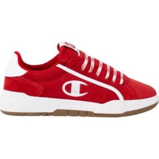 TENIS CASUAL PERIMETER SUEDE ROJO CHAMPION