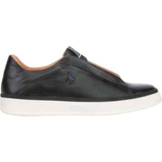 TENIS CASUAL PIEL NEGRO HPC POLO