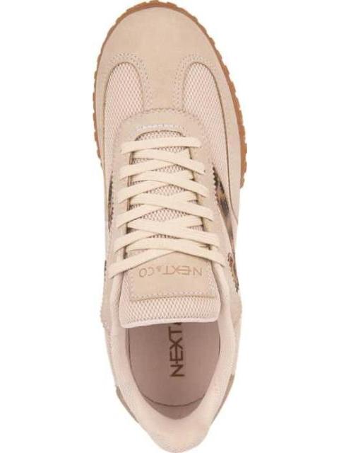 TENIS CASUAL PISO RETRO NTX ANIMAL PRINT BEIGE NEXT CO - Imagen 3