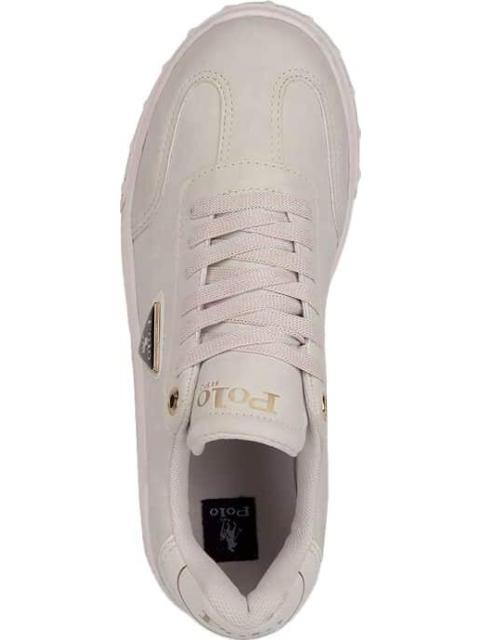 TENIS CASUAL PLACA BICOLOR GRIS HPC POLO - Imagen 3