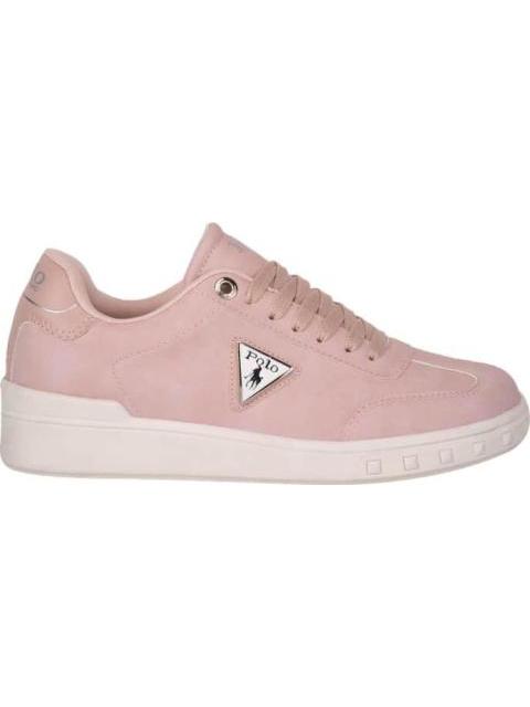 TENIS CASUAL PLACA BICOLOR ROSA HPC POLO