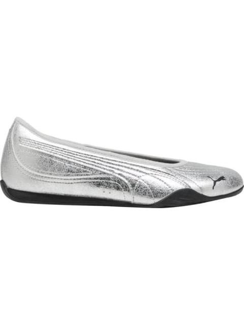 TENIS CASUAL PUMA CATCH SOLEIL BALLERINA METALLIC WHISPER PLATA PUMA