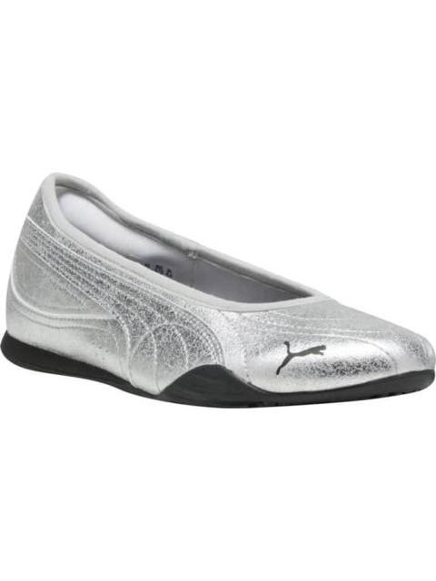 TENIS CASUAL PUMA CATCH SOLEIL BALLERINA METALLIC WHISPER PLATA PUMA - Imagen 2