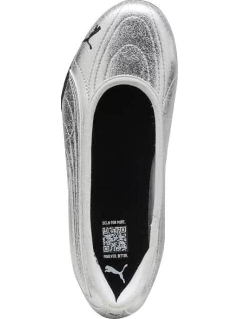 TENIS CASUAL PUMA CATCH SOLEIL BALLERINA METALLIC WHISPER PLATA PUMA - Imagen 3