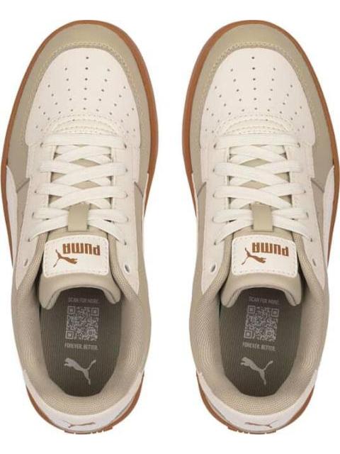 TENIS CASUAL PUMA CAVEN 2.0 JR BEIGE PUMA - Imagen 3