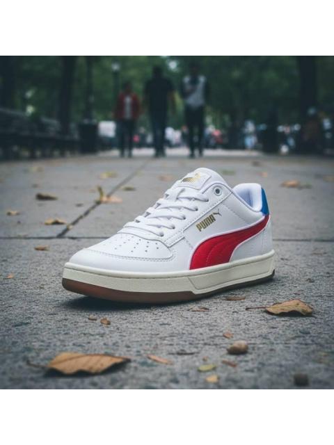 TENIS CASUAL PUMA CAVEN 2.0 RETRO JR BLANCO PUMA