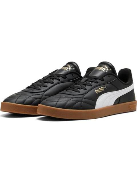 TENIS CASUAL PUMA CLUB II INDOOR BLANCO/NEGRO PUMA - Imagen 2