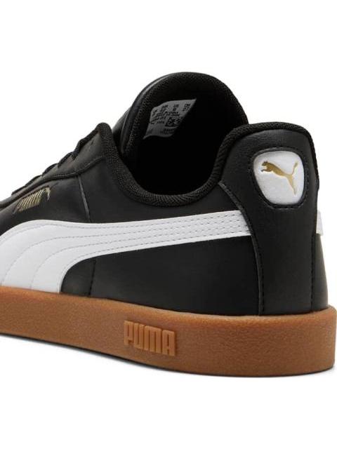 TENIS CASUAL PUMA CLUB II INDOOR BLANCO/NEGRO PUMA - Imagen 6