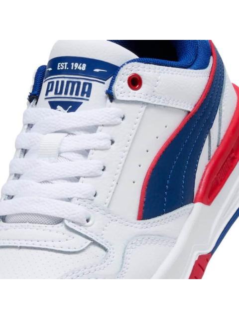 TENIS CASUAL PUMA REBOUND V6 LO JR BLANCO PUMA - Imagen 7