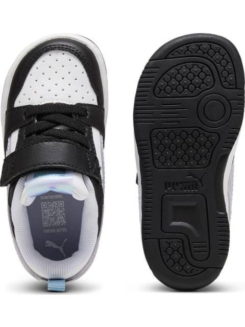 TENIS CASUAL PUMA REBOUND V6 LO SPACE BELLE AC+ INF BLANCO/NEGRO PUMA - Imagen 4