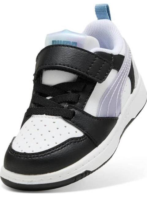 TENIS CASUAL PUMA REBOUND V6 LO SPACE BELLE AC+ INF BLANCO/NEGRO PUMA - Imagen 6