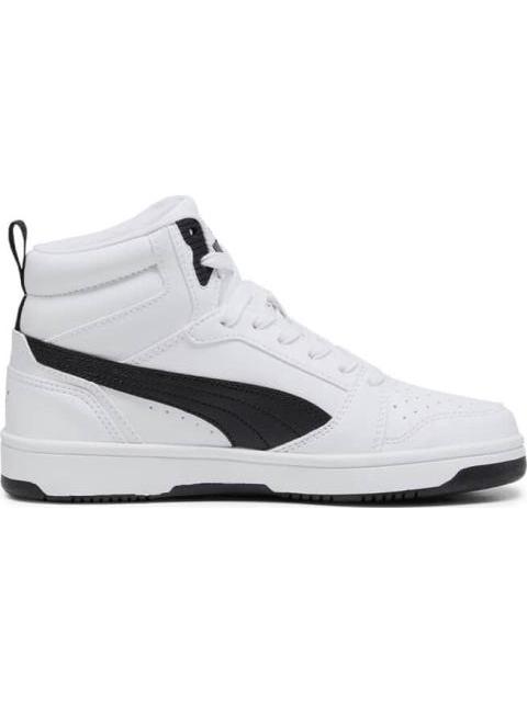 TENIS CASUAL PUMA REBOUND V6 MID BLANCO PUMA - Imagen 5