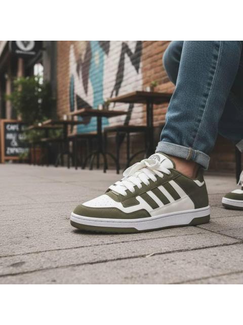 TENIS CASUAL RAPID COURT LOW VERDE ADIDAS