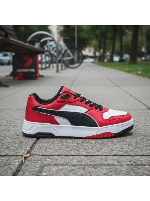 TENIS CASUAL RBD BREAK LOW JR BLANCO PUMA