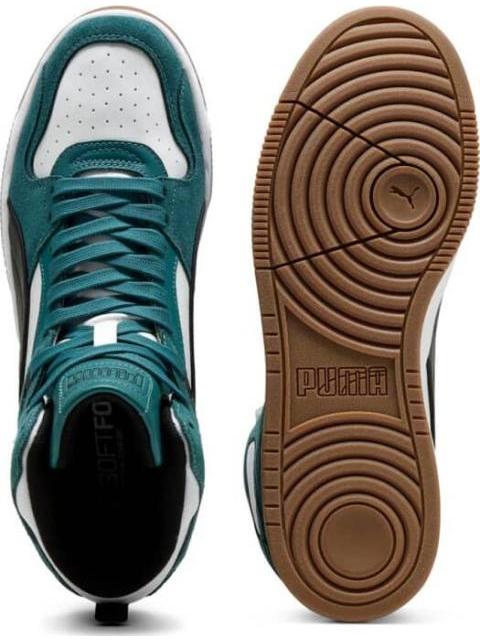 TENIS CASUAL RBD BREAK MID SD VERDE PUMA - Imagen 3