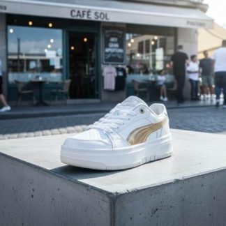 TENIS CASUAL REBOUND BLANCO PUMA