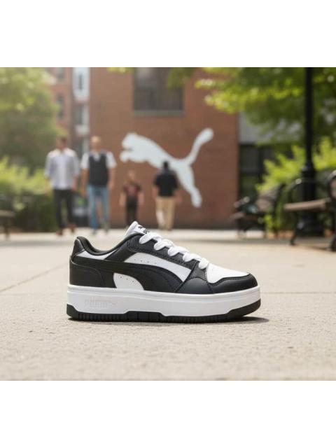 TENIS CASUAL REBOUND FEMME PS BLANCO/NEGRO PUMA