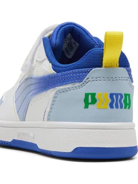 TENIS CASUAL REBOUND V6 LO BLANCO PUMA - Imagen 6