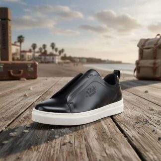 TENIS CASUAL RESORTES NEGRO SCHATZ SPORT