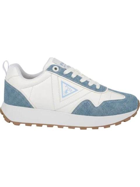 TENIS CASUAL RETRO DETALLE TRIANGULO BLANCO HPC POLO