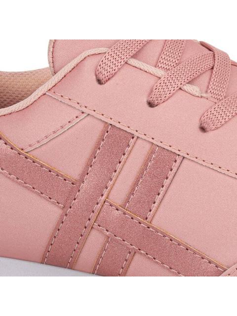 TENIS CASUAL RETRO NXT PESPUNTE ROSA NEXT CO - Imagen 6