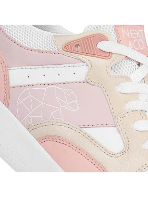 TENIS CASUAL ROSA NEXT CO - Imagen 6