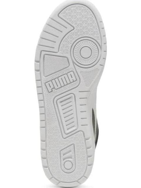 TENIS CASUAL SHUFFLE DOWNTOWN MID JR BLANCO/NEGRO PUMA - Imagen 4