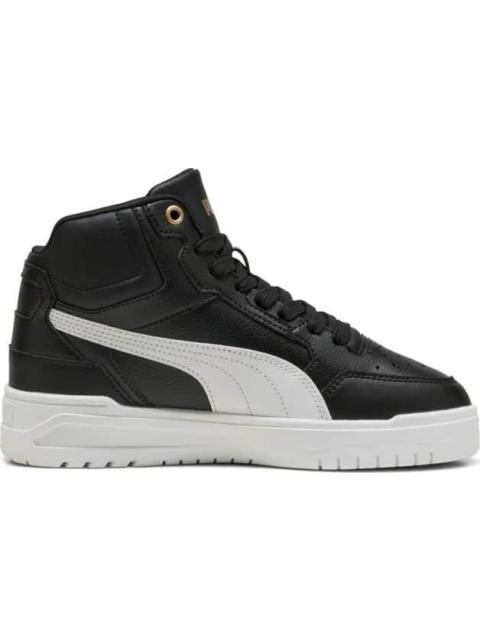 TENIS CASUAL SHUFFLE DOWNTOWN MID JR BLANCO/NEGRO PUMA - Imagen 5
