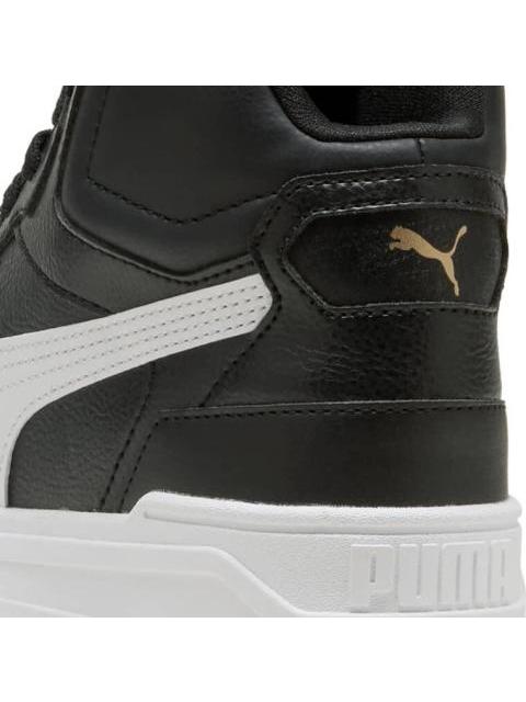 TENIS CASUAL SHUFFLE DOWNTOWN MID JR BLANCO/NEGRO PUMA - Imagen 6