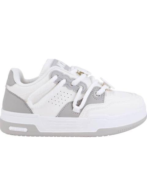 TENIS CASUAL SKATE BICOLOR MULTIAGUJETA BLANCO NEXT CO
