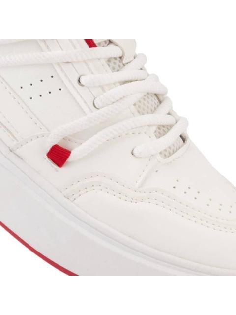TENIS CASUAL SKATE BICOLOR MULTIAGUJETA BLANCO NEXT CO - Imagen 6